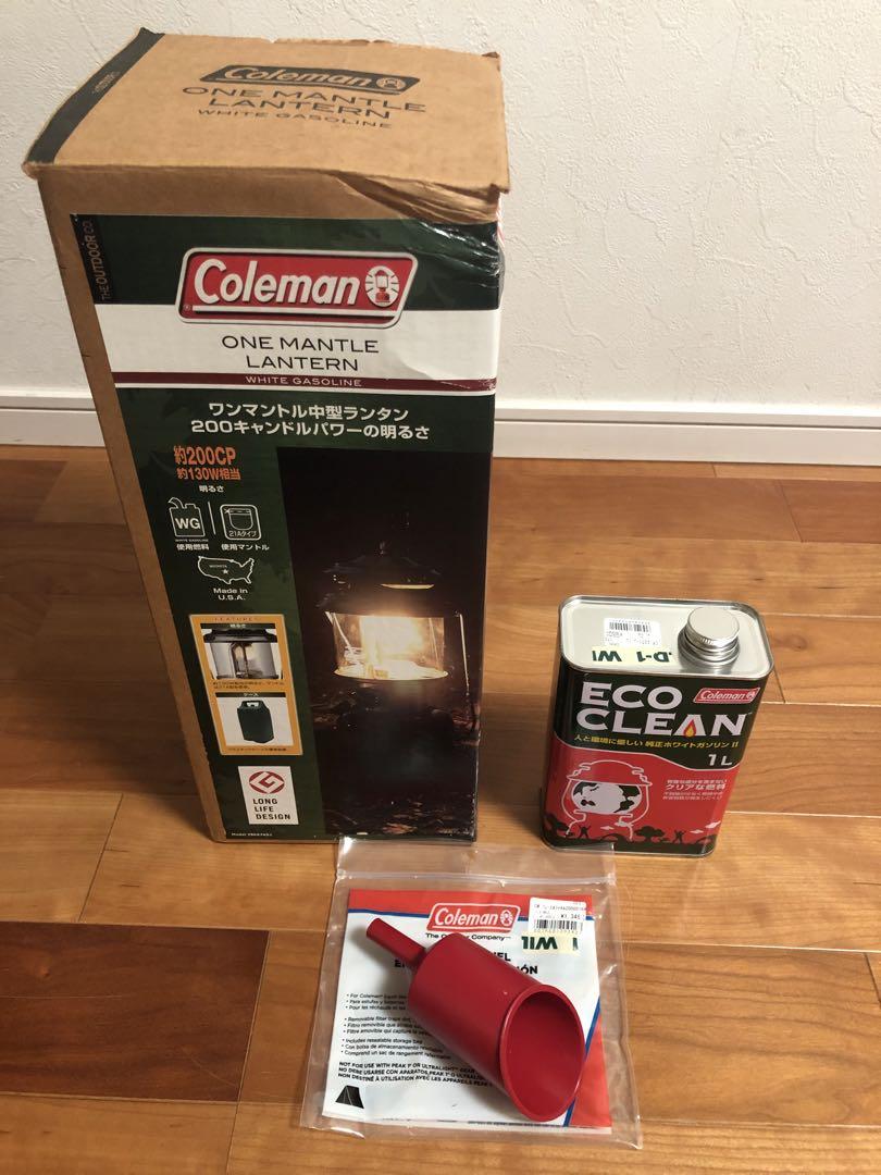 Coleman One Mantle Lantern 新品未使用品 バッグセット