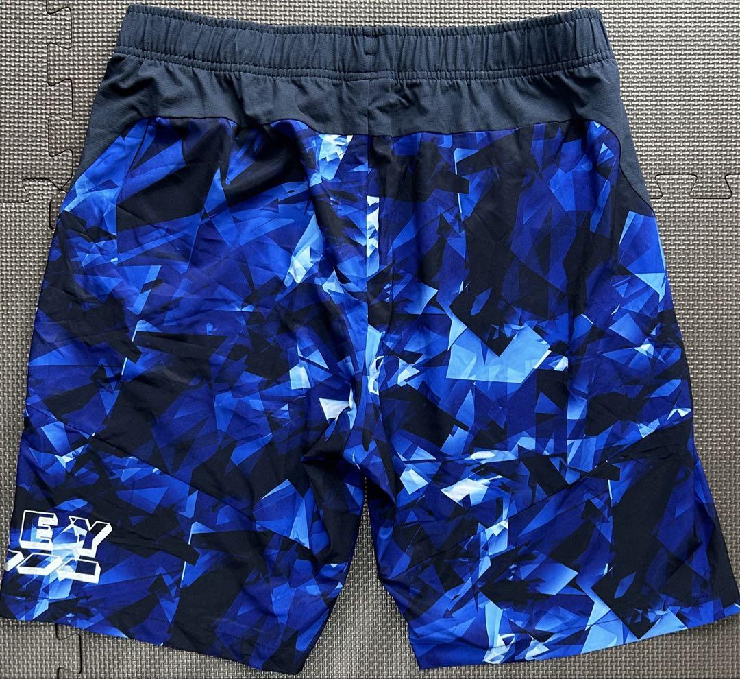Oakley ジャージ上下セット 青色幾何学模様 size：XL
