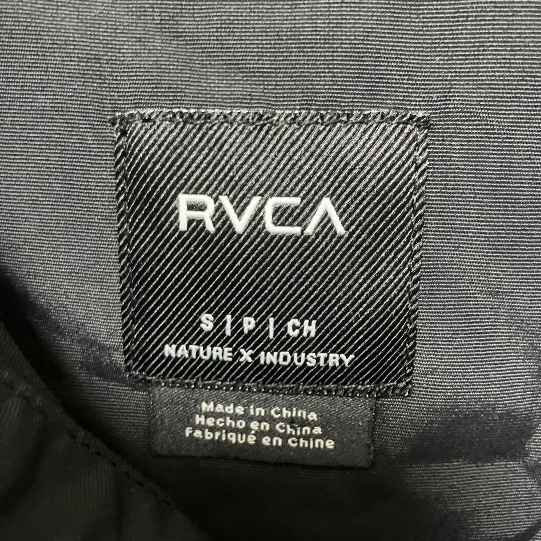 RVCA  ルーカ　ダウンジャケット　中綿ジャケット　刺繍ロゴ　k