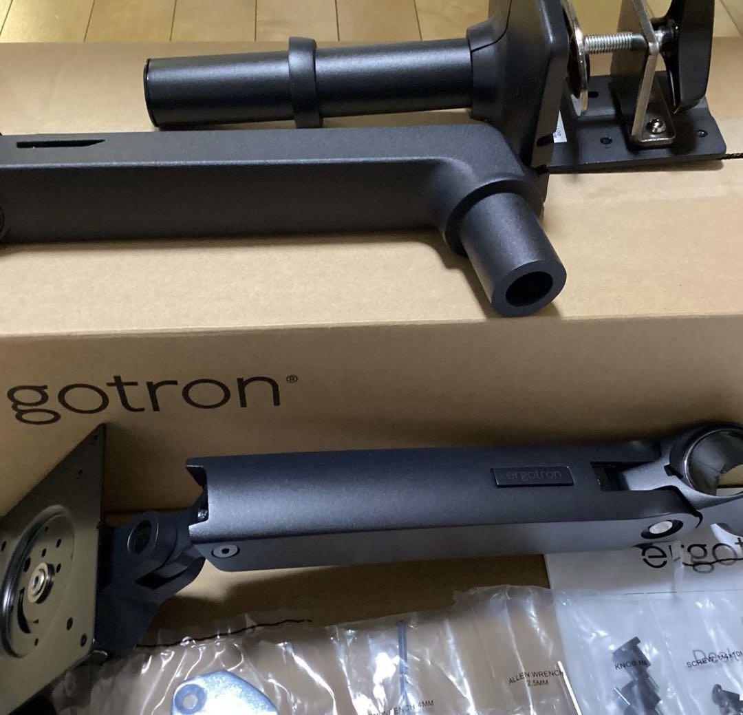 ergotron エルゴトロン LX デスクモニターアーム マットブラック