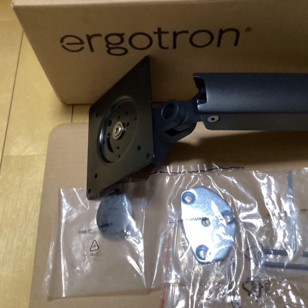 ergotron エルゴトロン LX デスクモニターアーム マットブラック