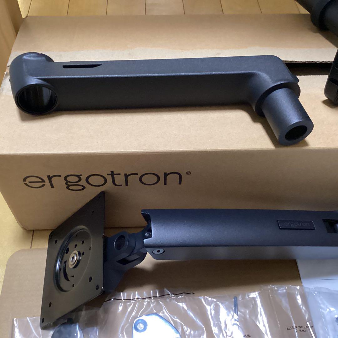 ergotron エルゴトロン LX デスクモニターアーム マットブラック