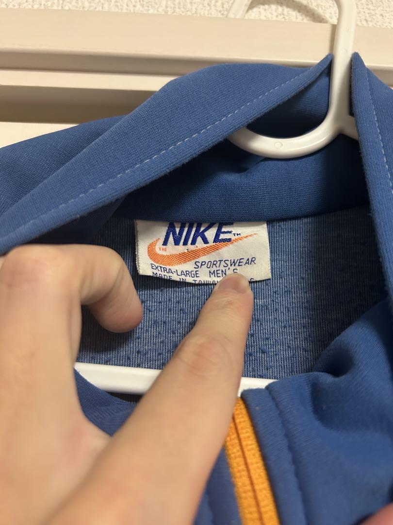 【即購入OK】NIKE ナイキ ジップアップジャージ XL オレンジタグ後期