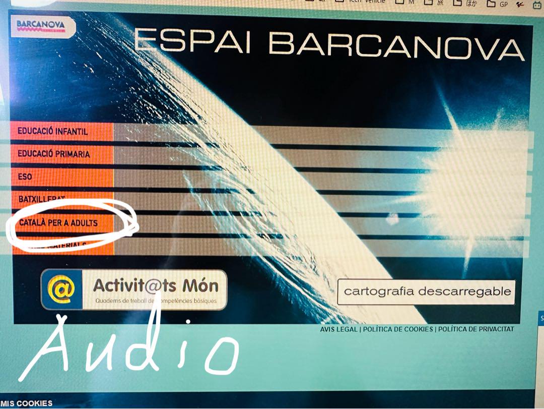 カタルーニャ語テキスト 原書 A2-B1 裁断済