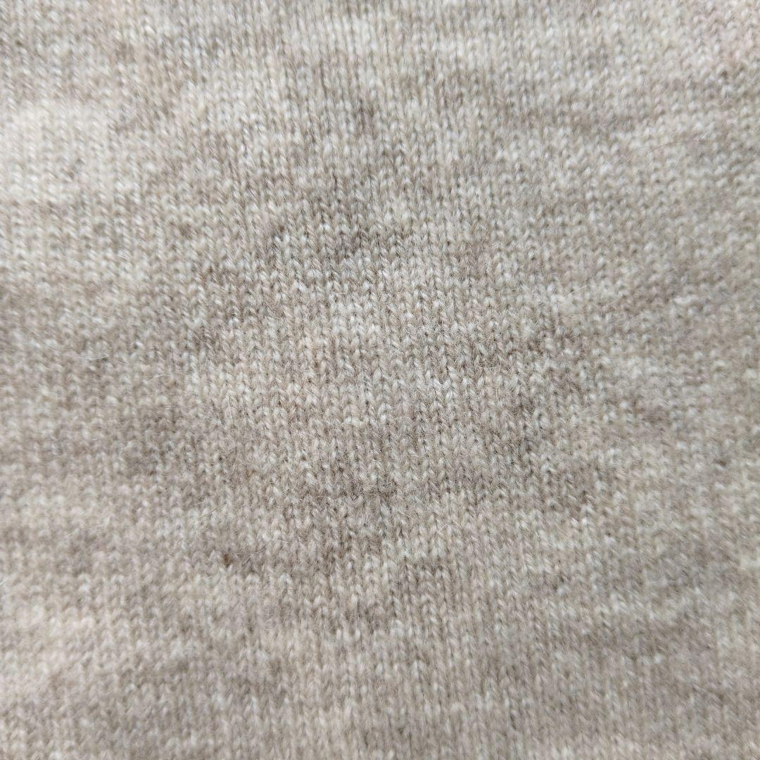 evam eva カシミアタ−トルネックニット　ベ−ジュ　良品　サイズ２