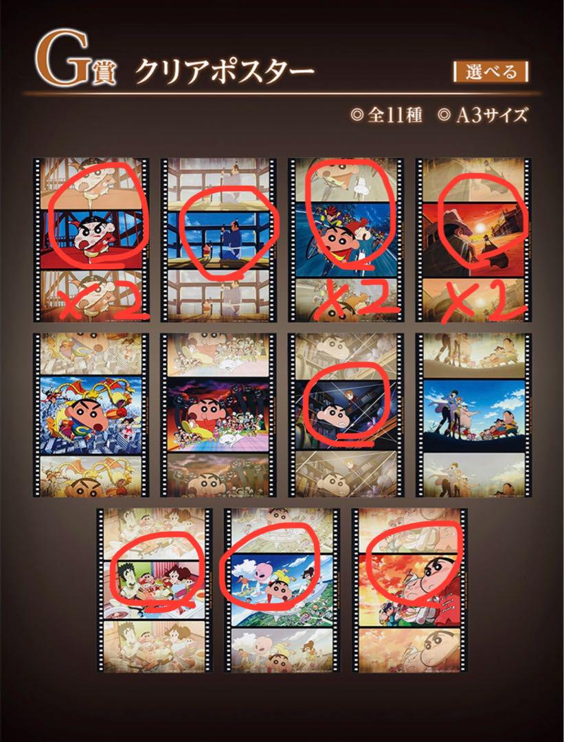 一番くじ　クレヨンしんちゃん
