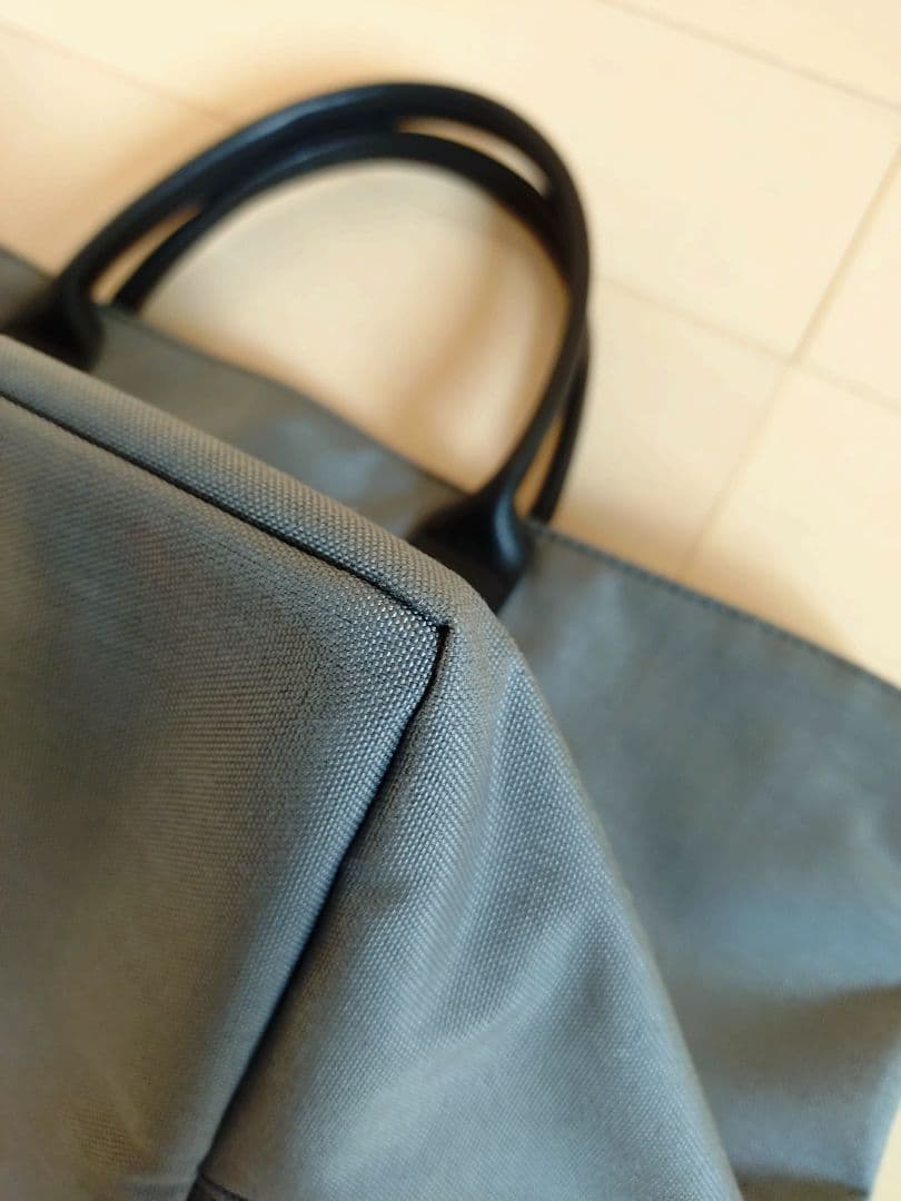 ★美品★エルベシャプリエ トートバック グレーM ★美品★エルベシャプリエ トートバック グレーM