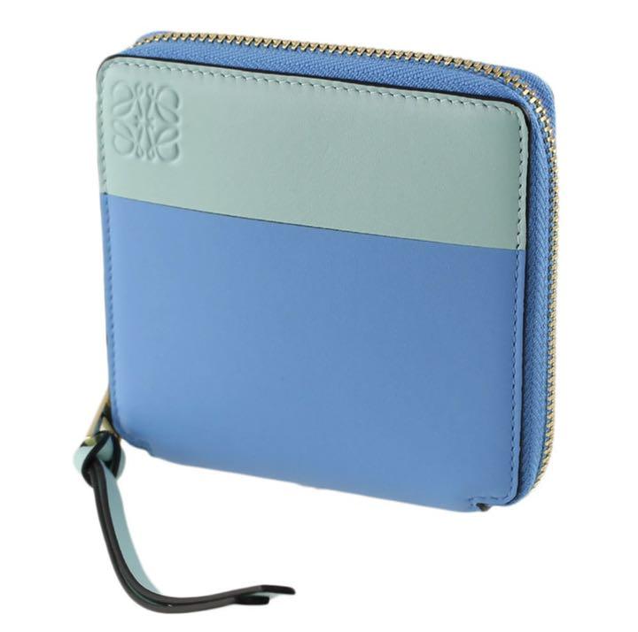 最新作限定SALE 新品 ロエベ バイカラー ジップウォレット FXpTa-m59317772870 未使用 LOEWE 正規品豊富な