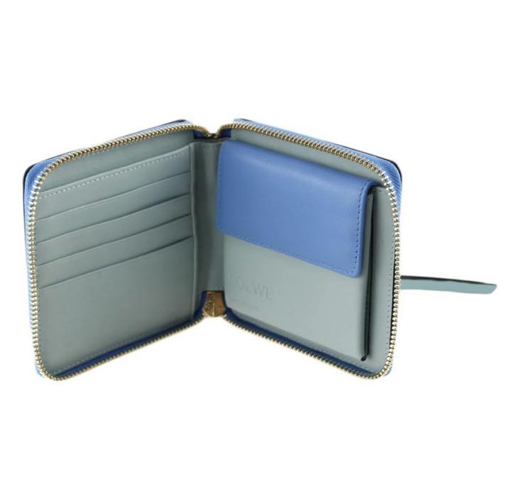 最新作限定SALE 新品 ロエベ バイカラー ジップウォレット FXpTa-m59317772870 未使用 LOEWE 正規品豊富な