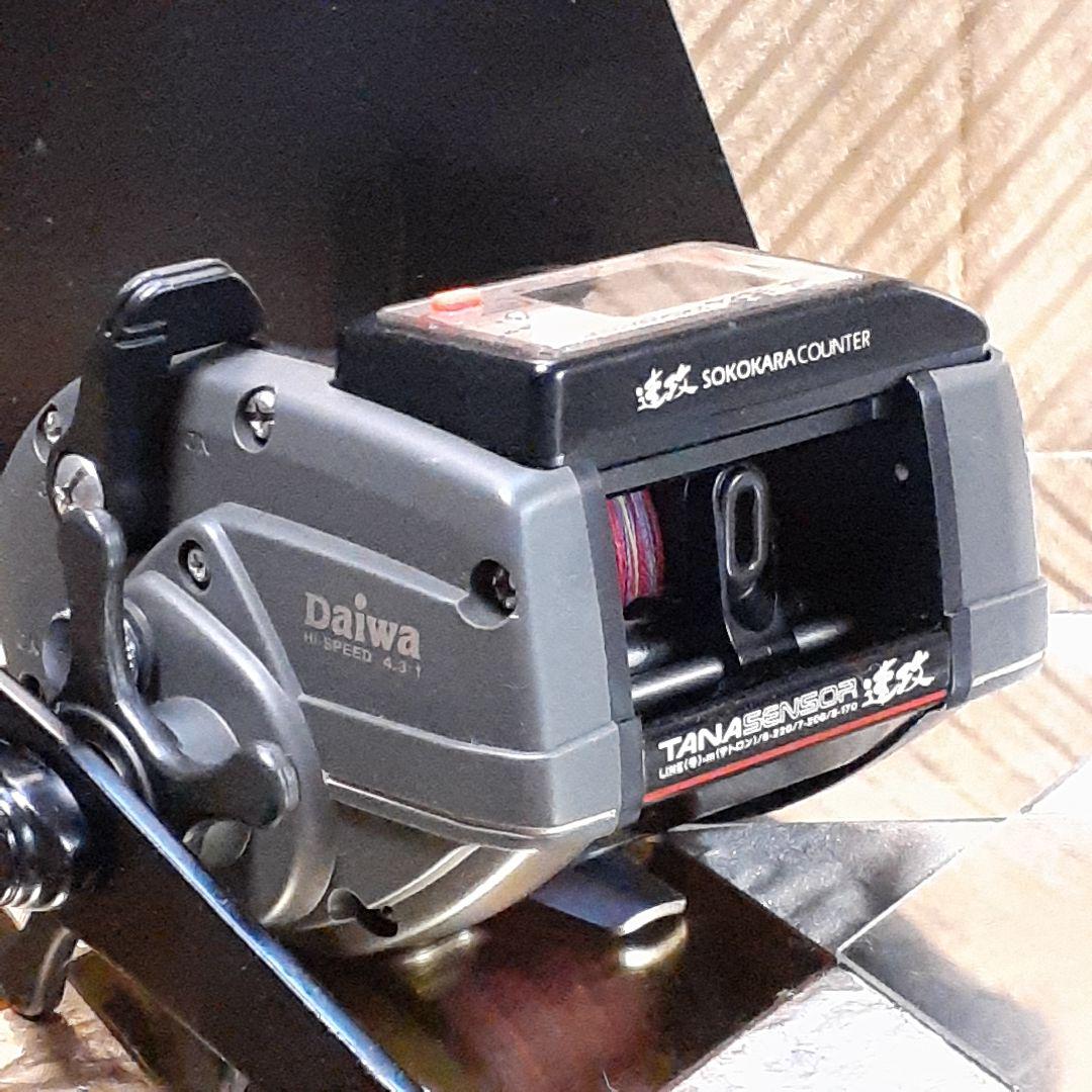 ダイワ タナセンサー GS-40 速攻 ベイトリール 船用 極美品