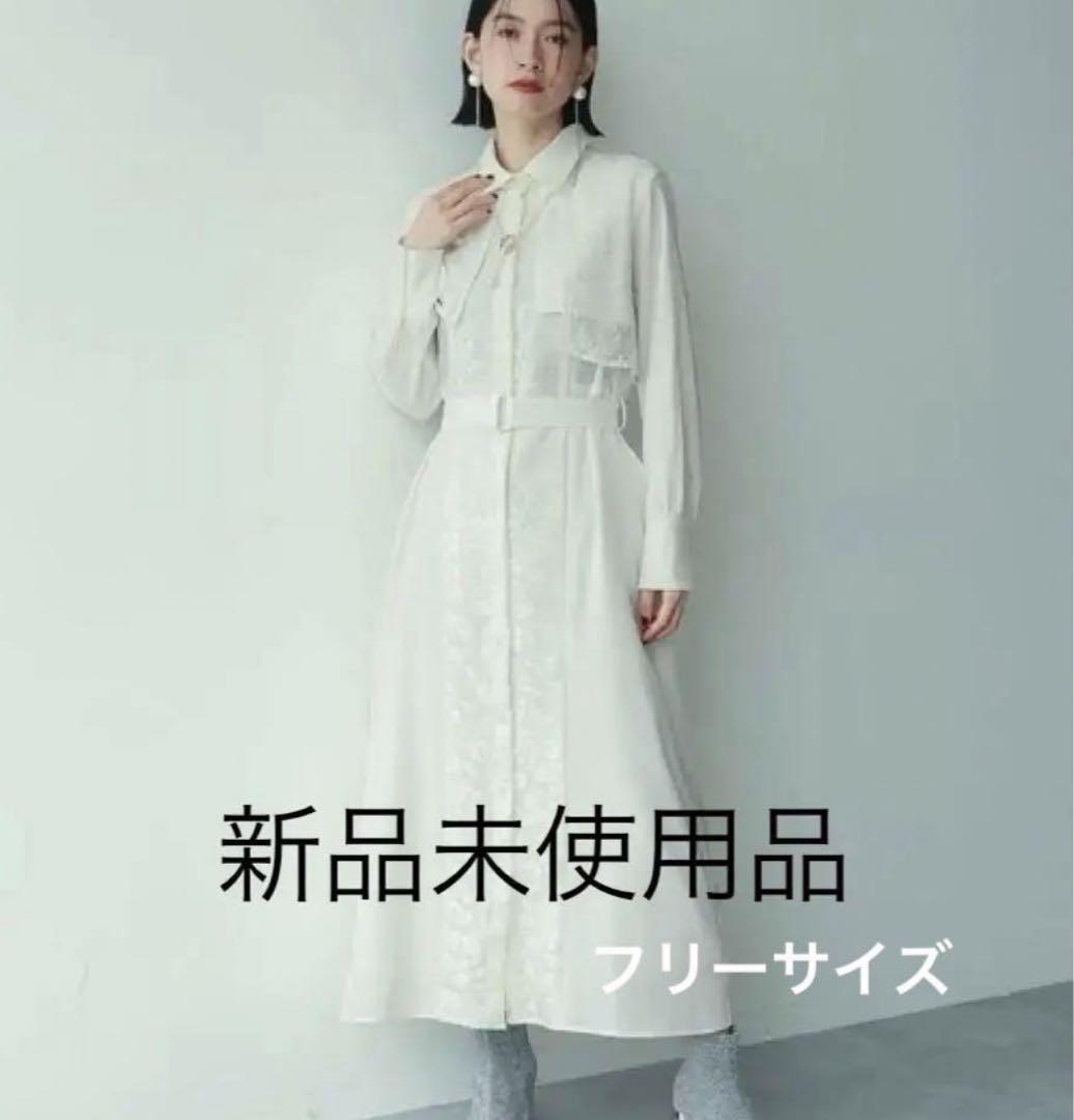 【極美品】イソザイレイヤードワンピース