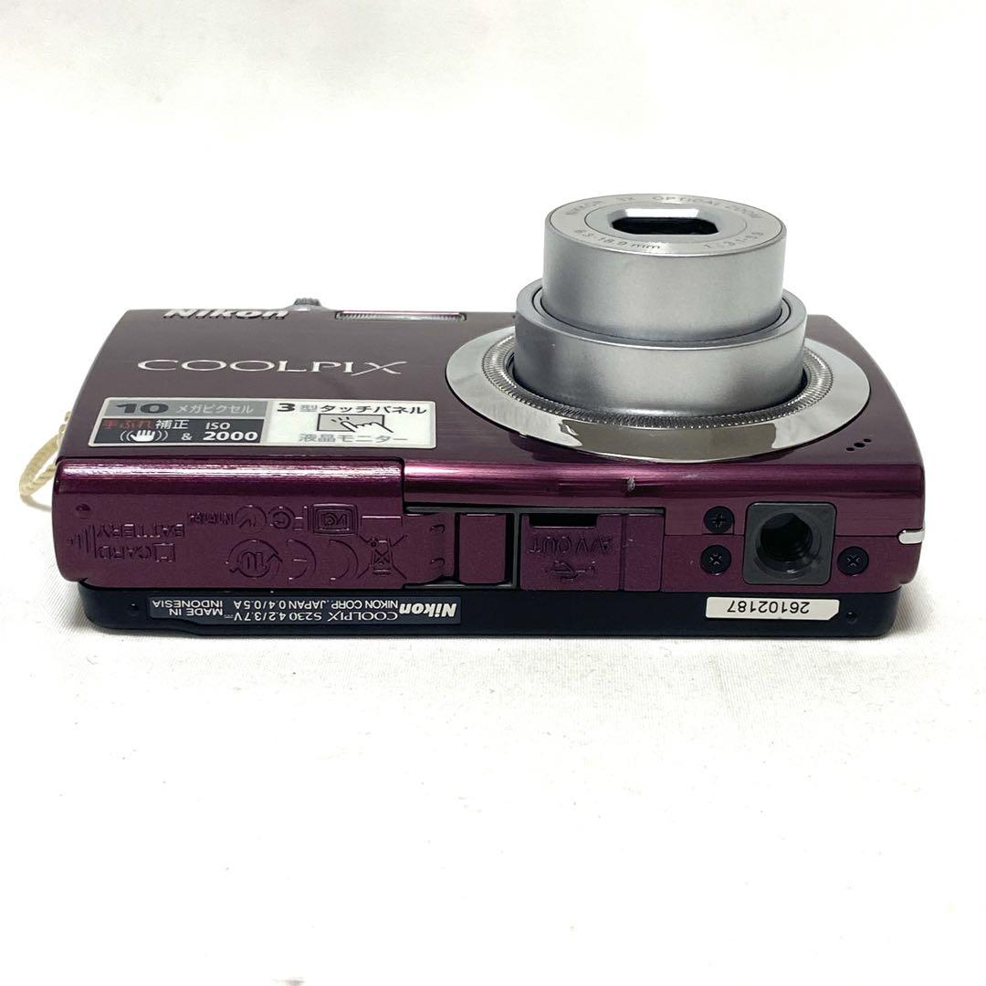 Nikon ニコン COOLPIX S230 コンパクトデジタルカメラ