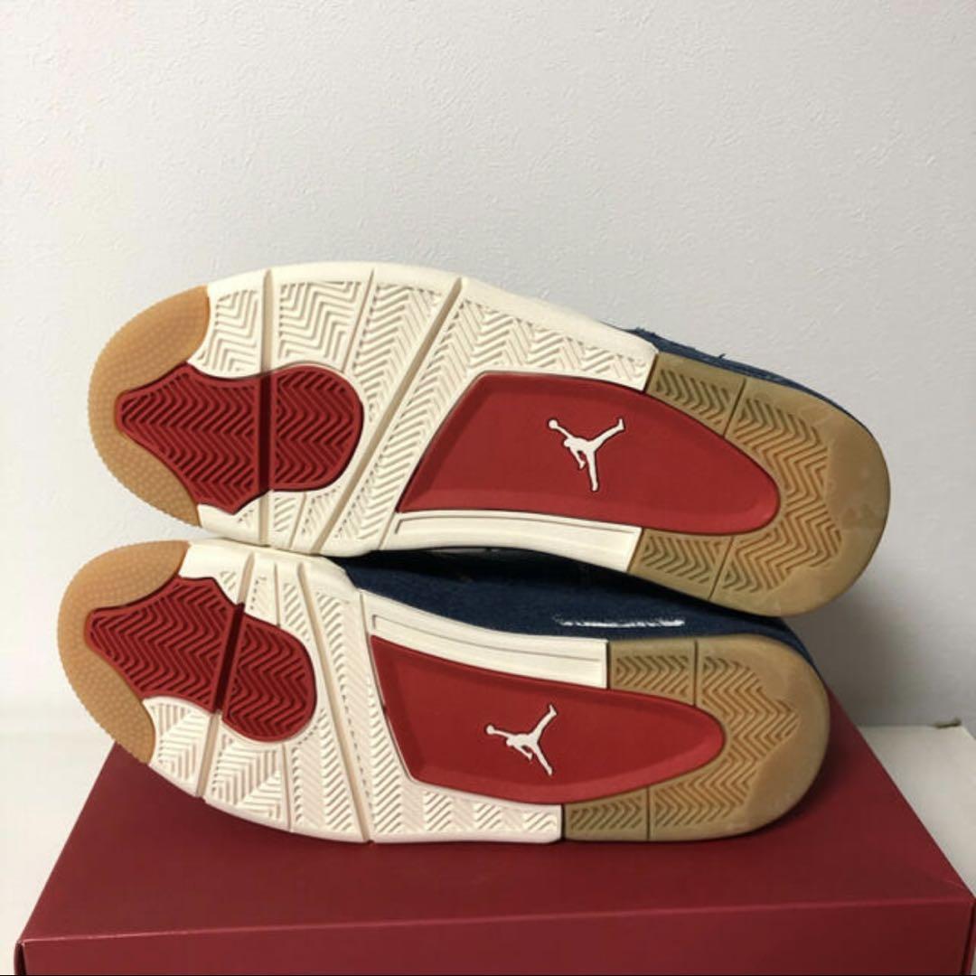 靴 Nike Air Jordan 4 Retro Levi's Denim