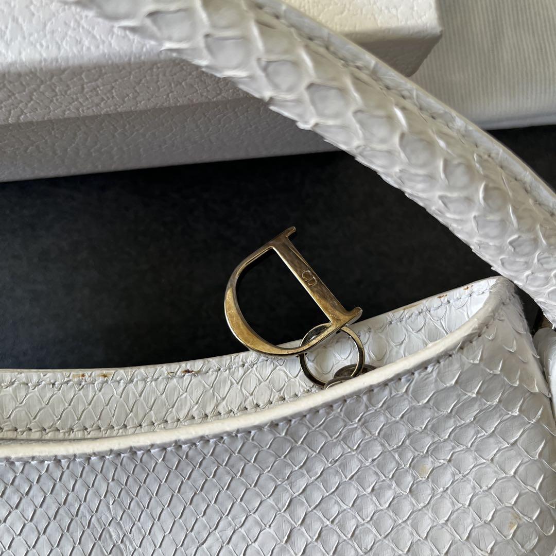 Christian Dior ホワイト バッグ