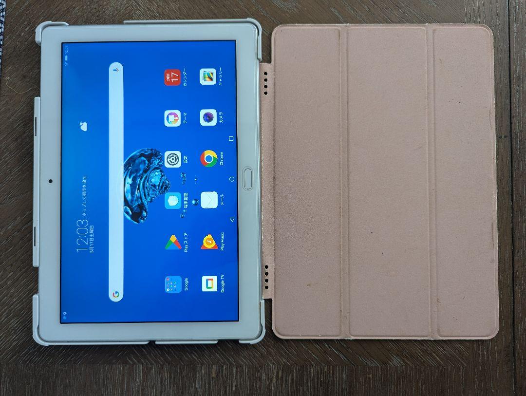 HUAWEI Androidタブレット HDN-W09 美品 HUAWEI MediaPad M3 Lite 10 wp (HDN-W09) Mystic Silver【Wifi