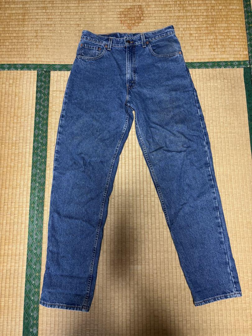 90s USA製　LEVI'S 550 リラックスフィット デニム W34L32