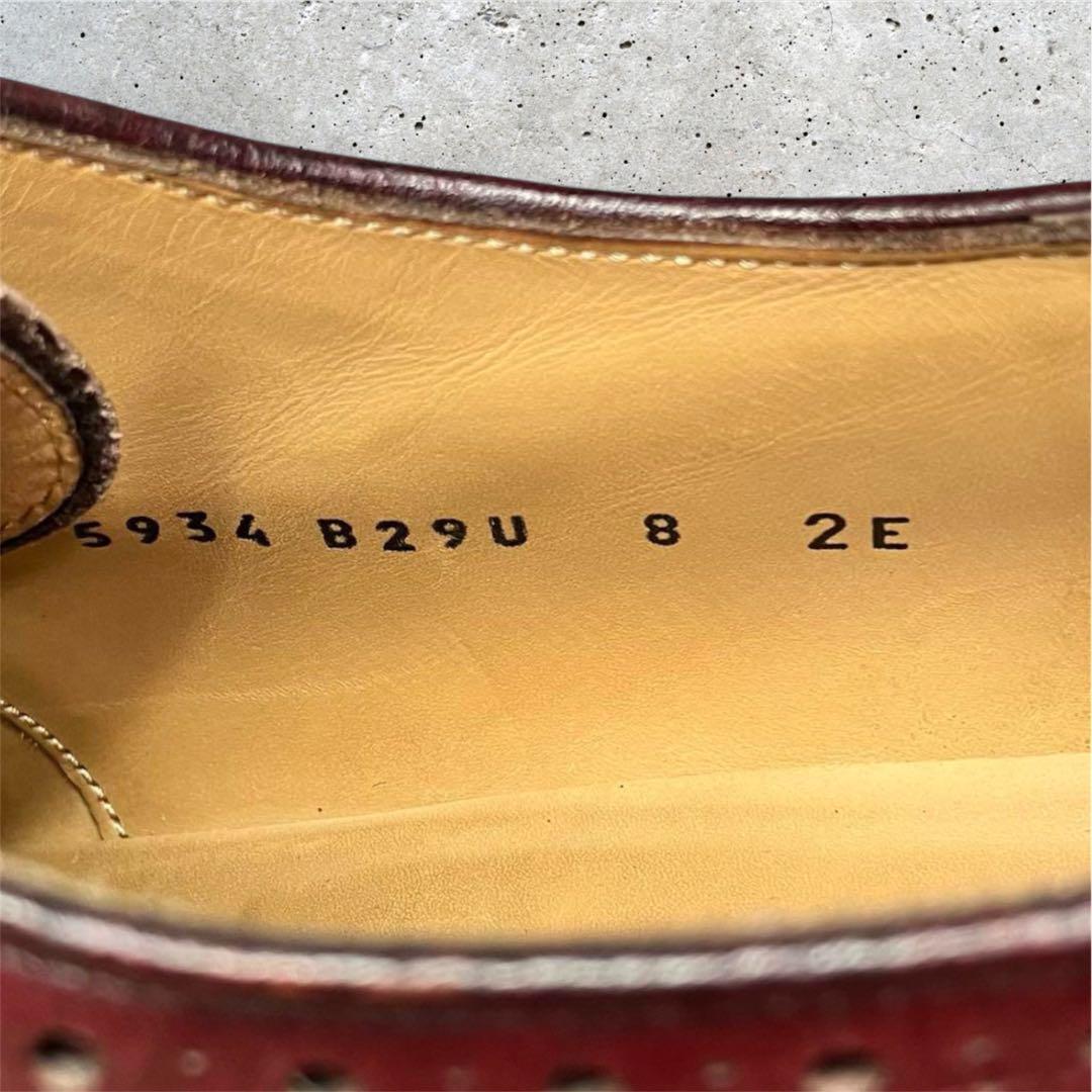 美品　Salvatore Ferragamo ウィングチップ