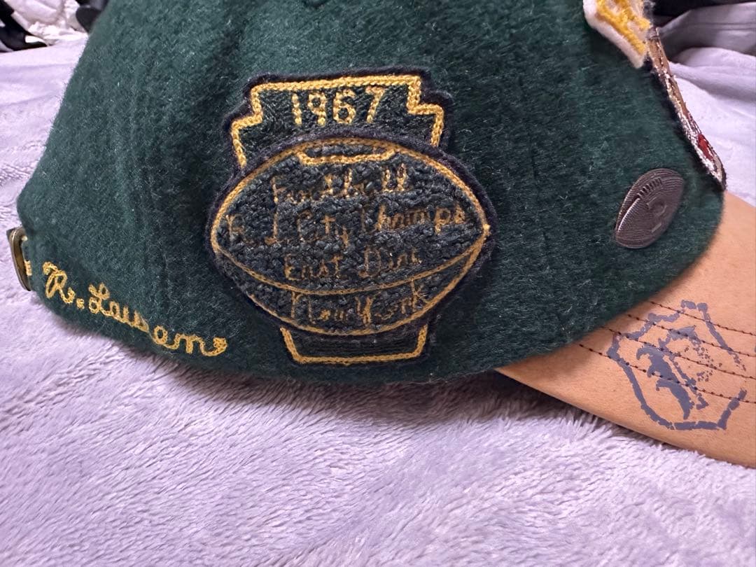 Polo Ralph Lauren 虎刺繍ウール キャップ