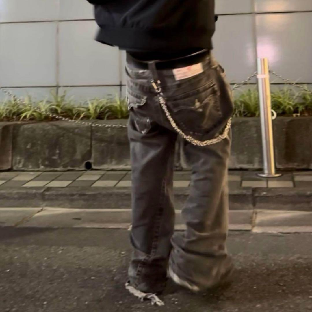 希少 True Religion black flare denim y2k 希少 True Religion black flare denim y2k