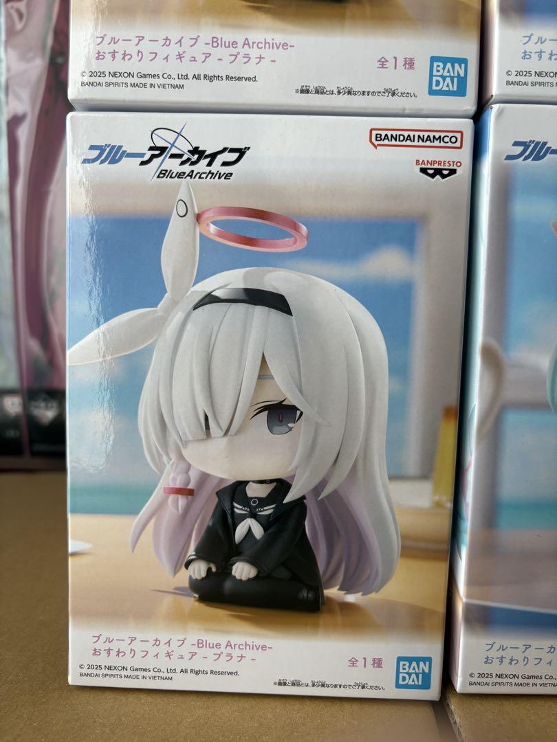 ブルーアーカイブ おすわりフィギュア アロナ プラナ 4体セット