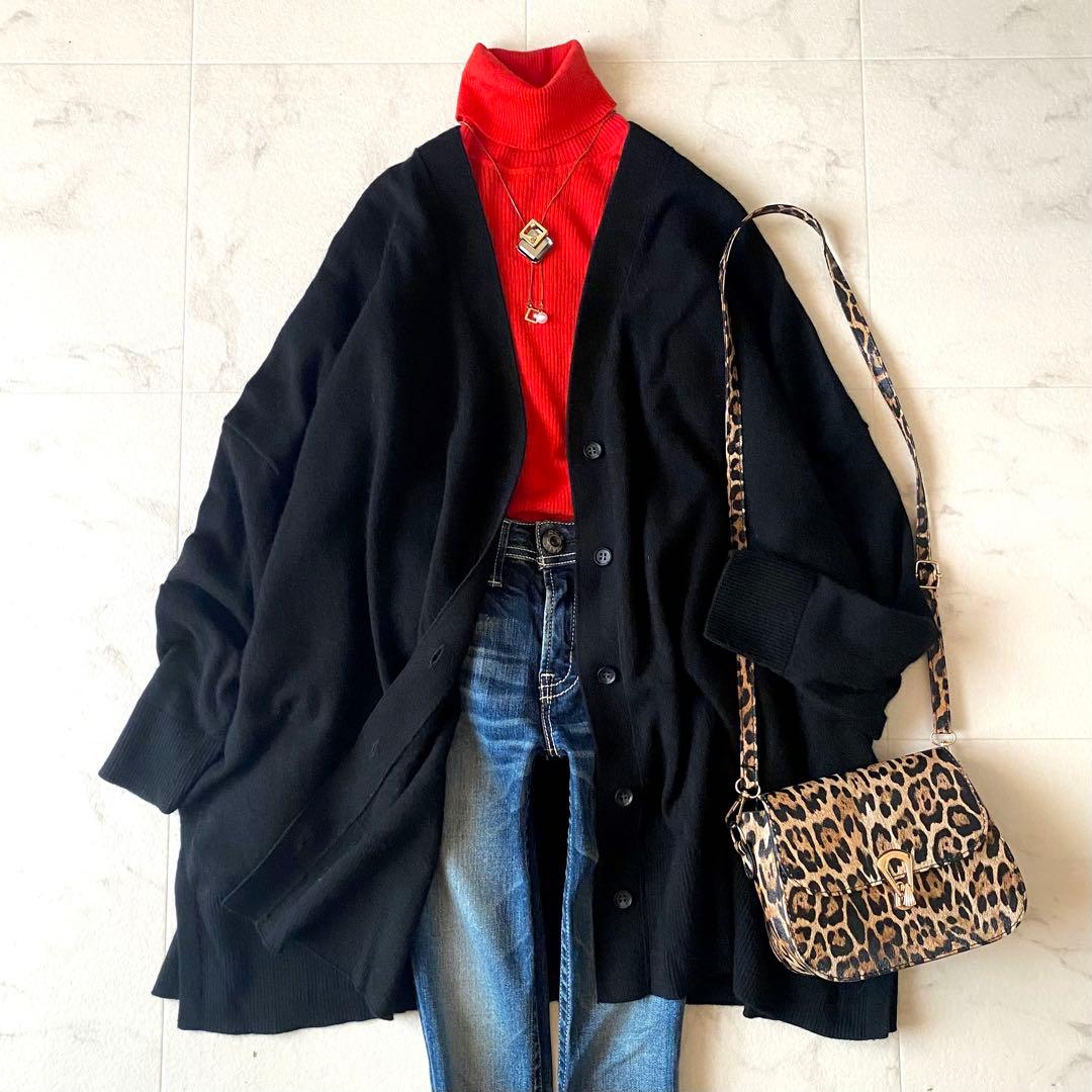 ジャーナル 柔らか アンゴラ ポンチョカーディガン ゆったり SIZE JOURNAL STANDARD