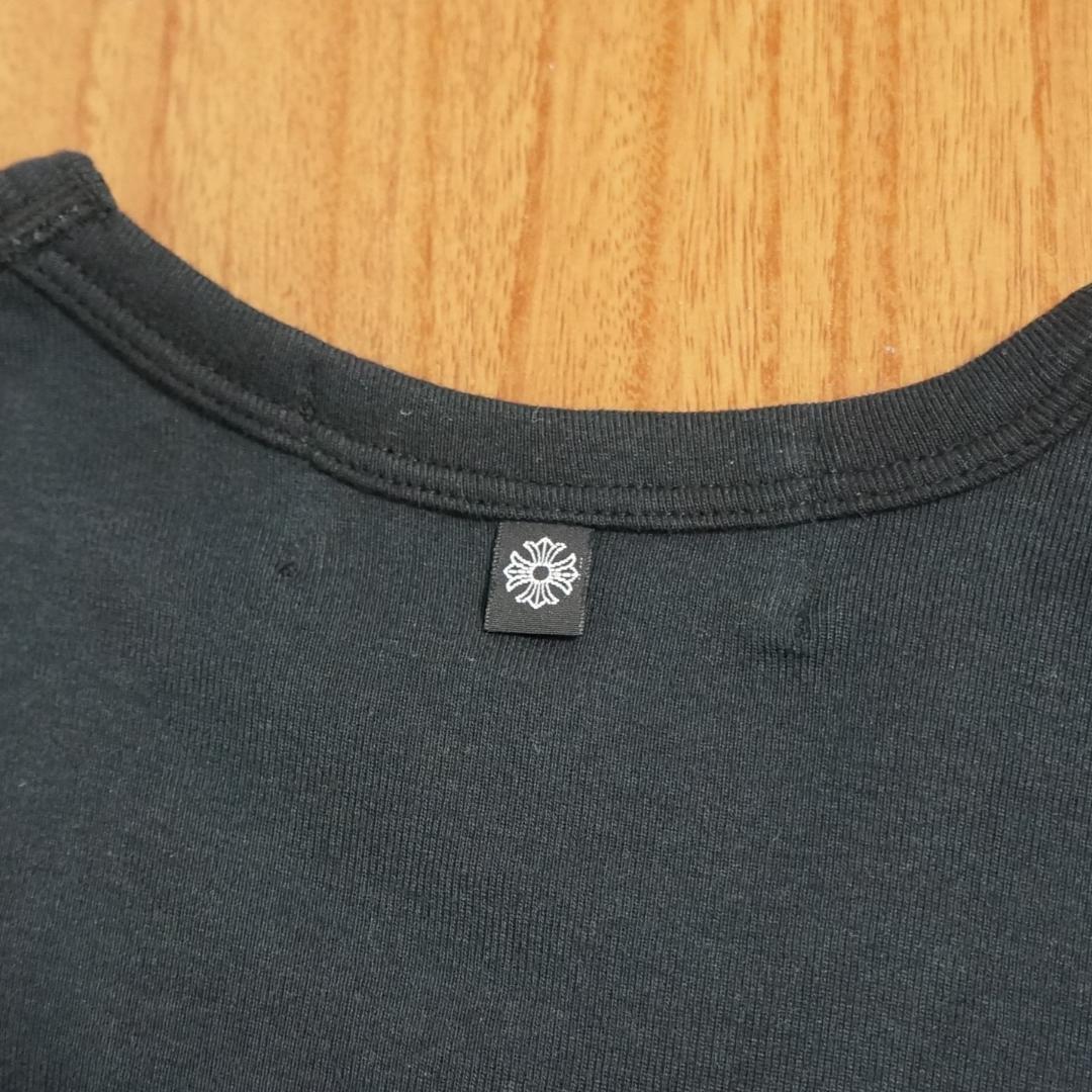【未使用品】　CHROME HEARTS ブラックノースリーブシャツ　Sサイズ1 未使用品】 CHROME HEARTS ブラックノースリーブシャツ Sサイズ