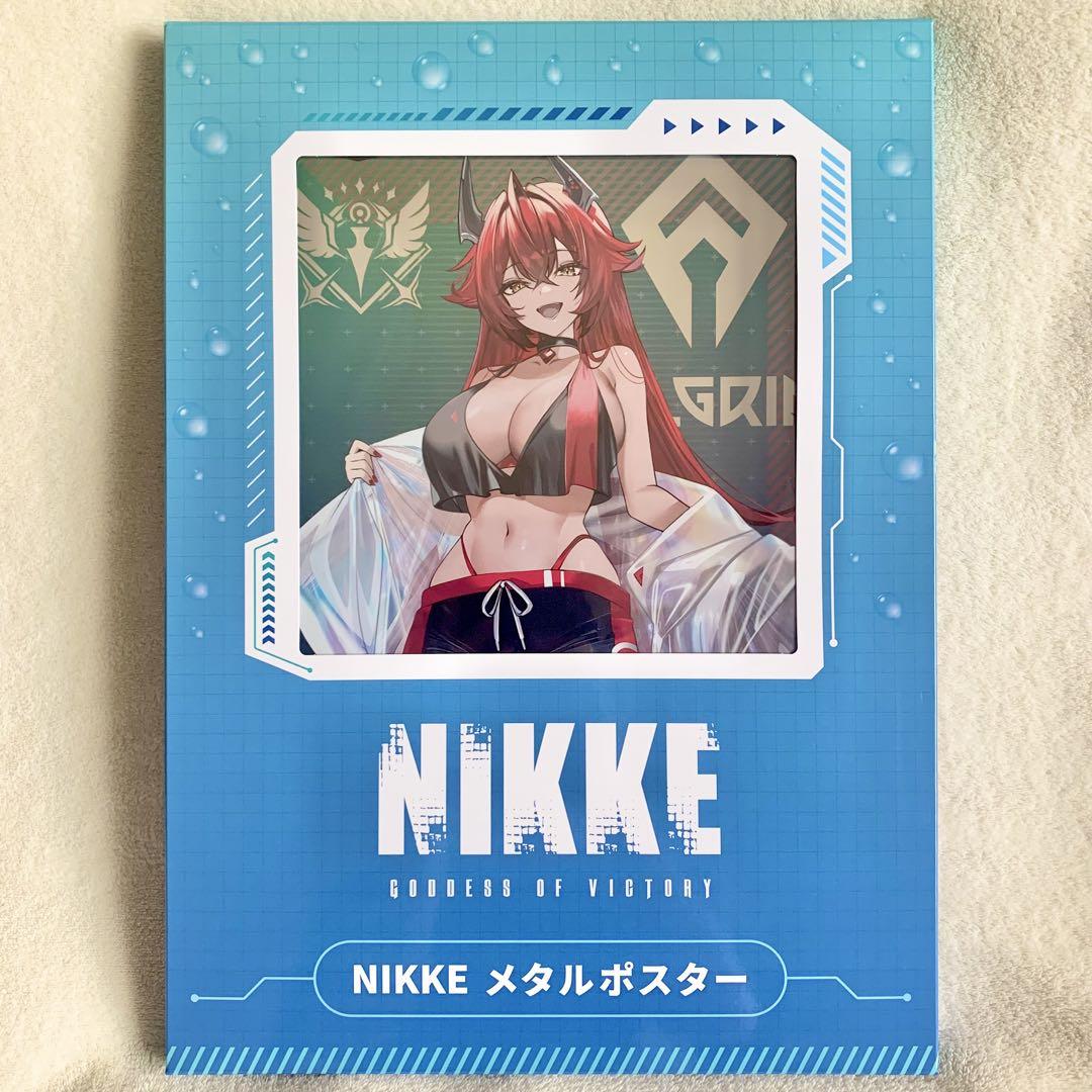 NIKKE GIGOコラボ アリス メタルポスター&アンブレラチャーム全