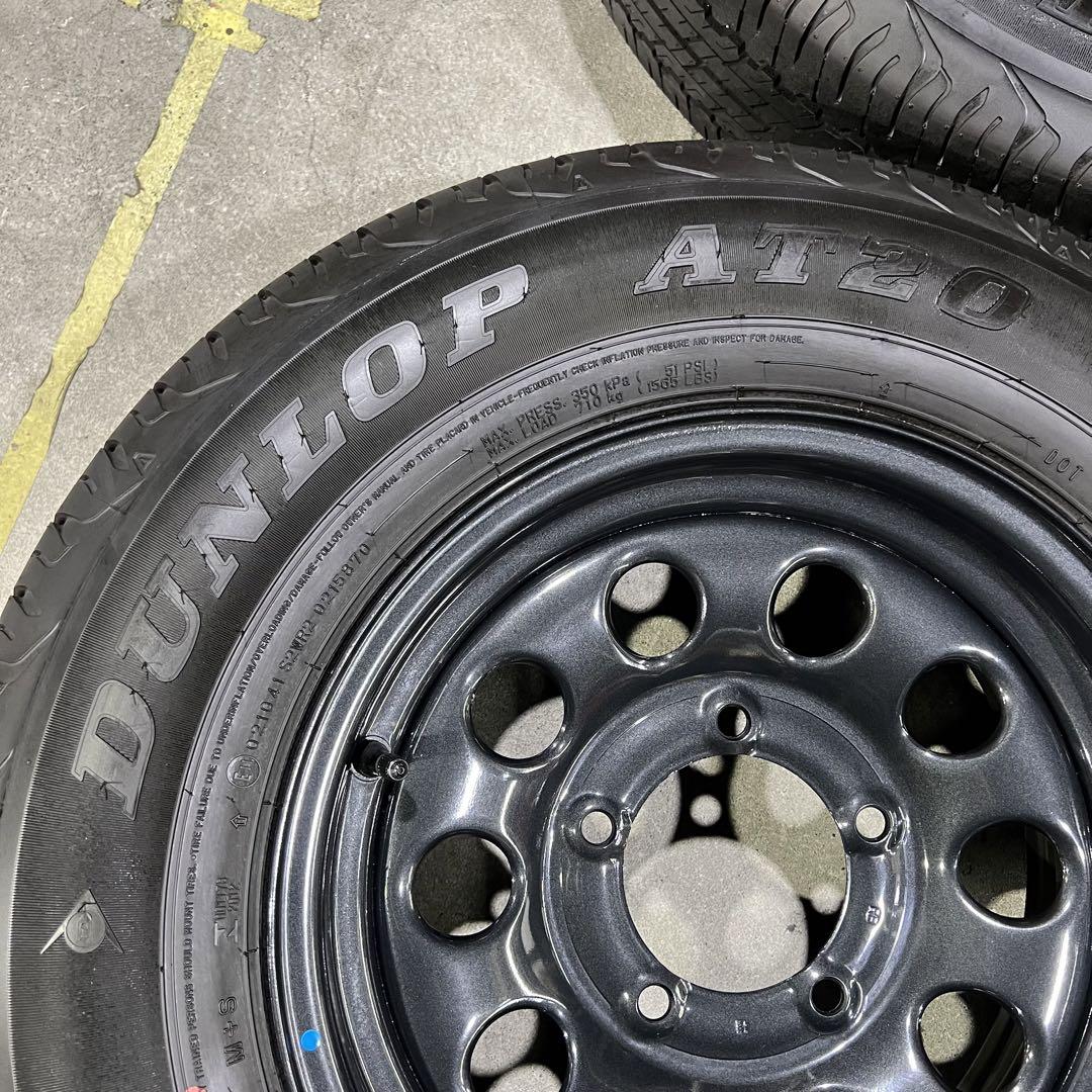 JB74 ジムニーシエラ純正タイヤスチールホイール4本セット