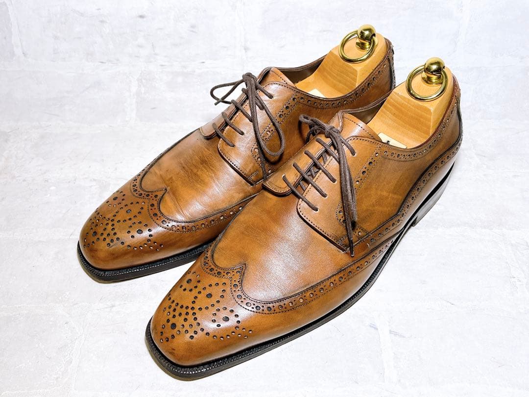 【美品】DOLCE & GABBANA ウィングチップ ドレスシューズ UK6