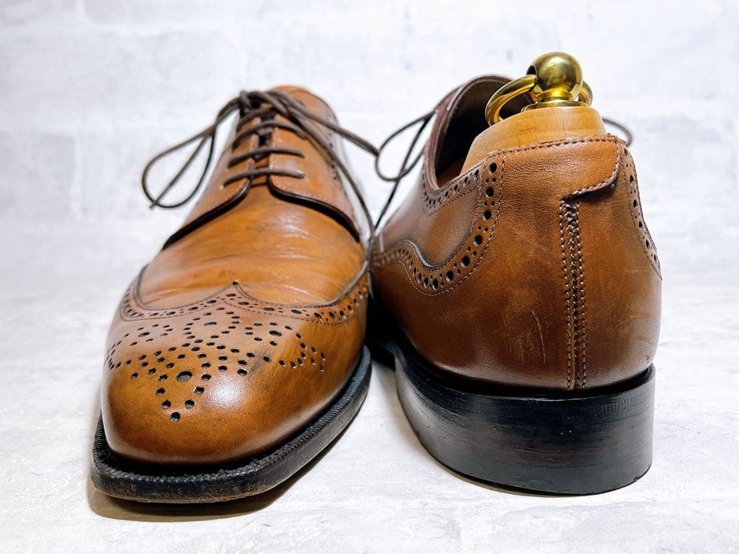 【美品】DOLCE & GABBANA ウィングチップ ドレスシューズ UK6