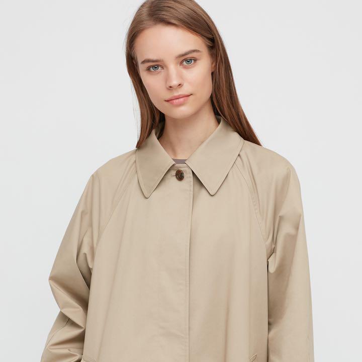 UNIQLO ステンカラーコート EVXcG-m59334470007 ユニクロ 国産大得価