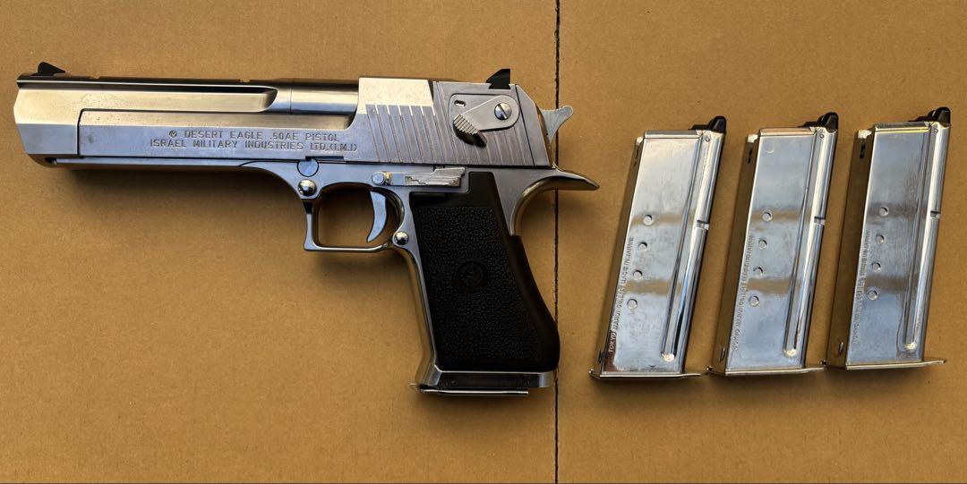 DESERT EAGLE .50AE ガスブローバックガン　他2点