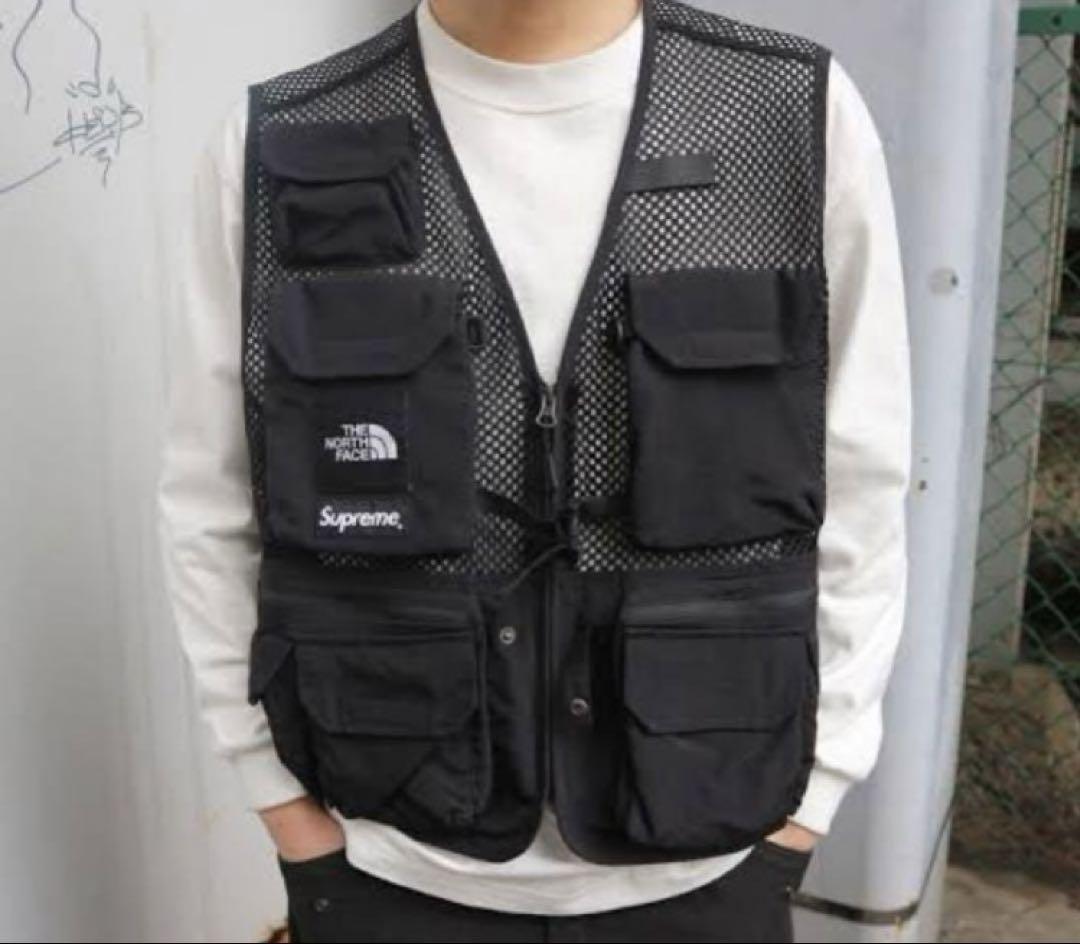 Supreme / The North Face Cargo Vest 黒　Ｍ