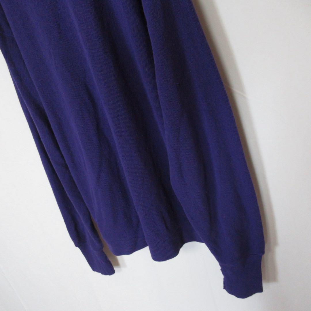 トップス IZOD LACOSTE / 80s acryl knit cardigan L