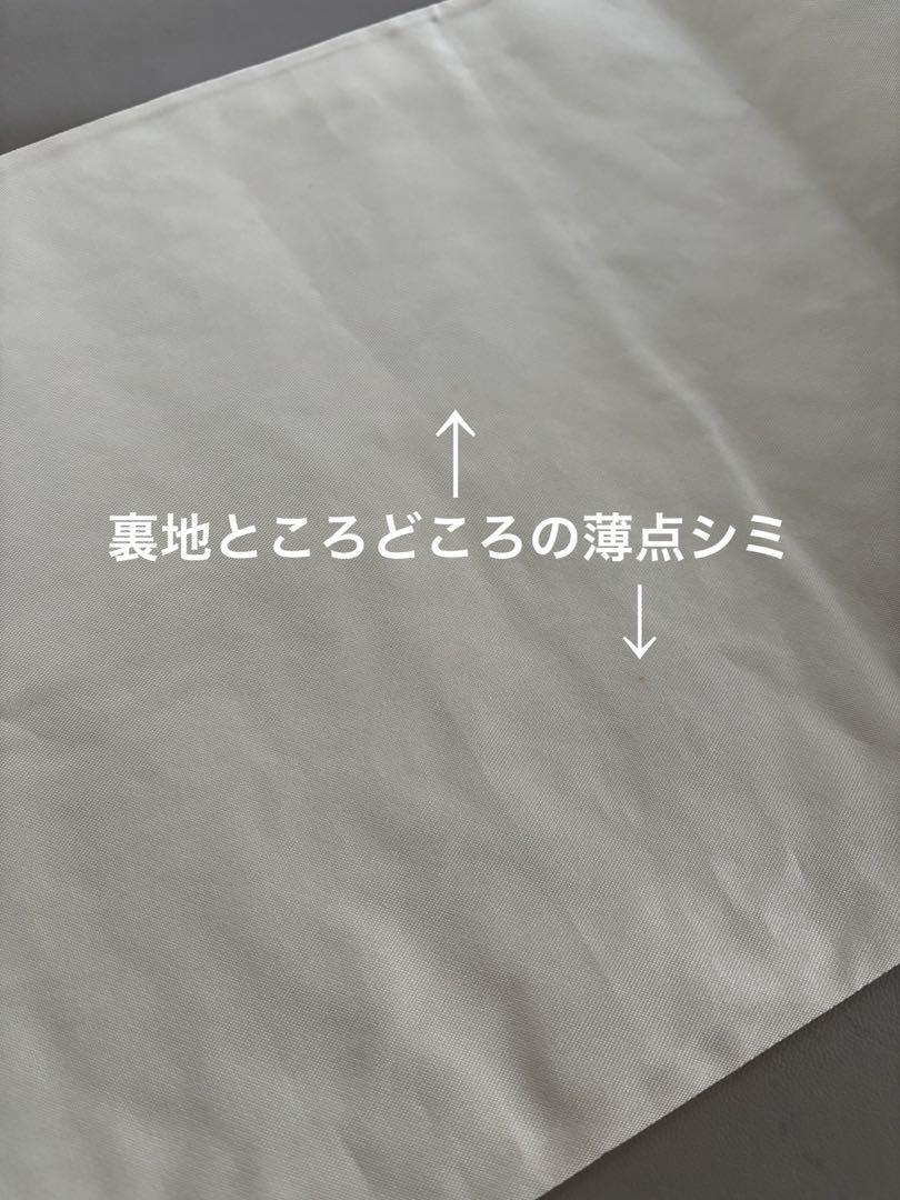 西陣 織楽浅野 六通柄 袋帯 エクリュベージュ 装飾文様 絹＋金属糸 美品