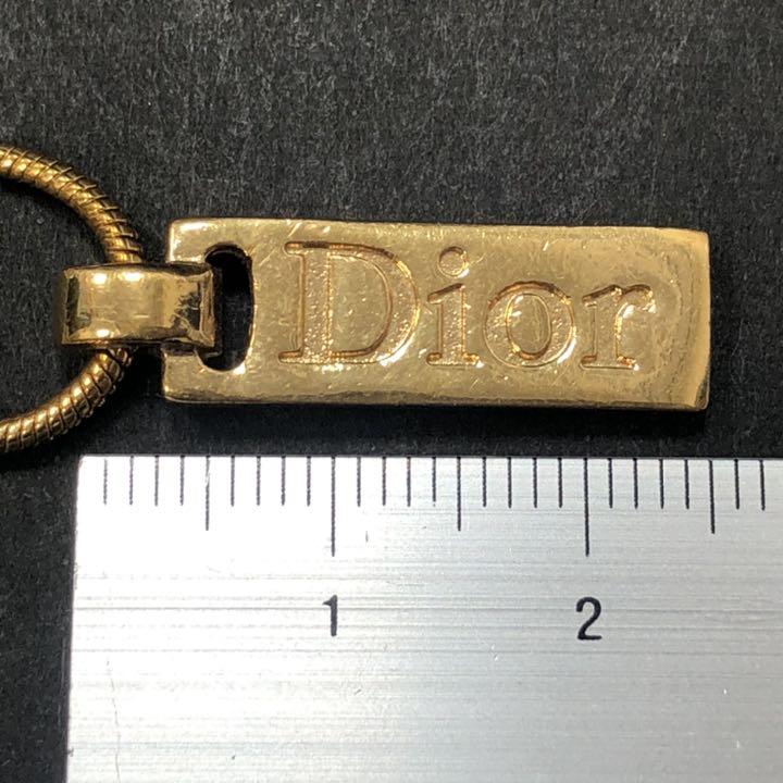 日本製通販 Dior ディオール Diorロゴ ネックレス ゴールドカラー バータグ YOe1W-m59338188511 大得価安い