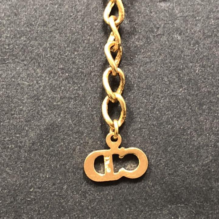 日本製通販 Dior ディオール Diorロゴ ネックレス ゴールドカラー バータグ YOe1W-m59338188511 大得価安い