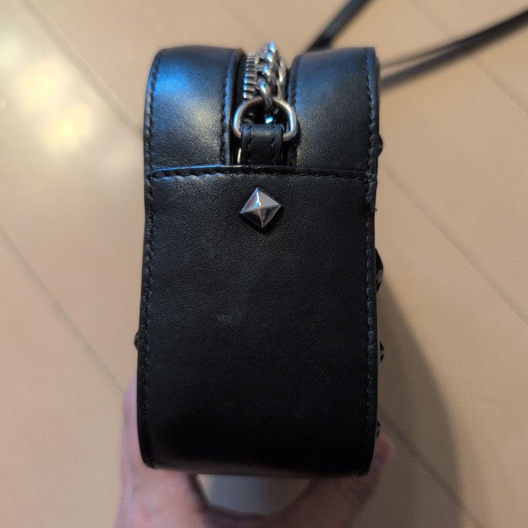本日限定☆JIMMY CHOO ブラックレザーショルダーバッグ