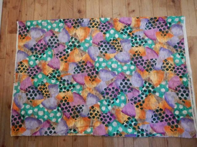 花柄　綿ローン　銀座マギー