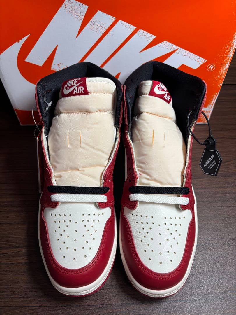 ナイキエアジョーダン1ハイOGロスト&ファウンド/シカゴ未使用size26.5㎝