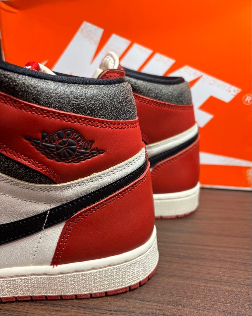 ナイキエアジョーダン1ハイOGロスト&ファウンド/シカゴ未使用size26.5㎝