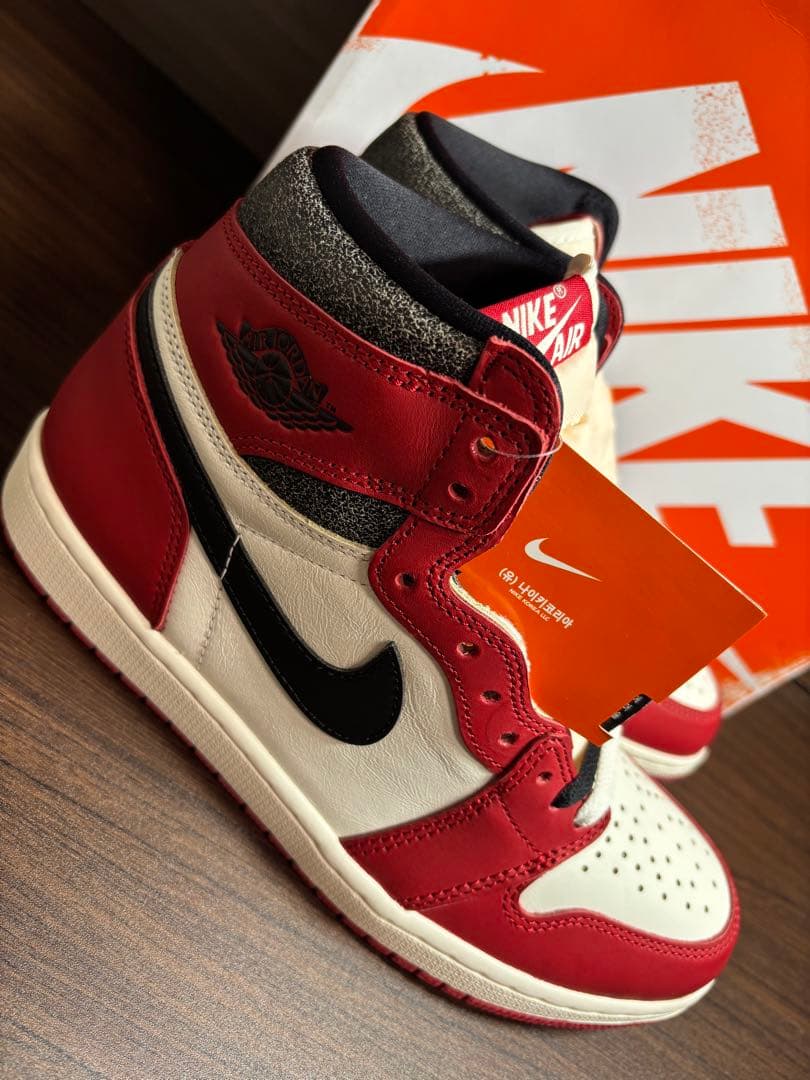 ナイキエアジョーダン1ハイOGロスト&ファウンド/シカゴ未使用size26.5㎝