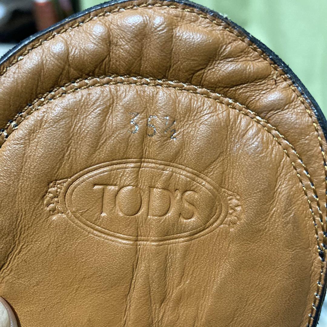 TODS ショートブーツ  トッズ レースアップ ヌバックレザー ブーツ