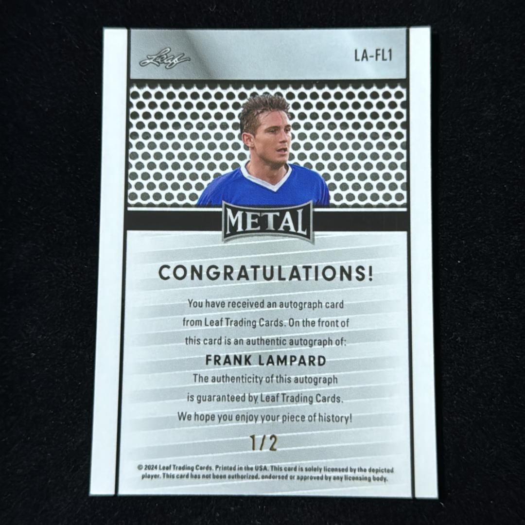 2シリ Frank Lampard ランパード Leaf Metal Auto UP786_INFO