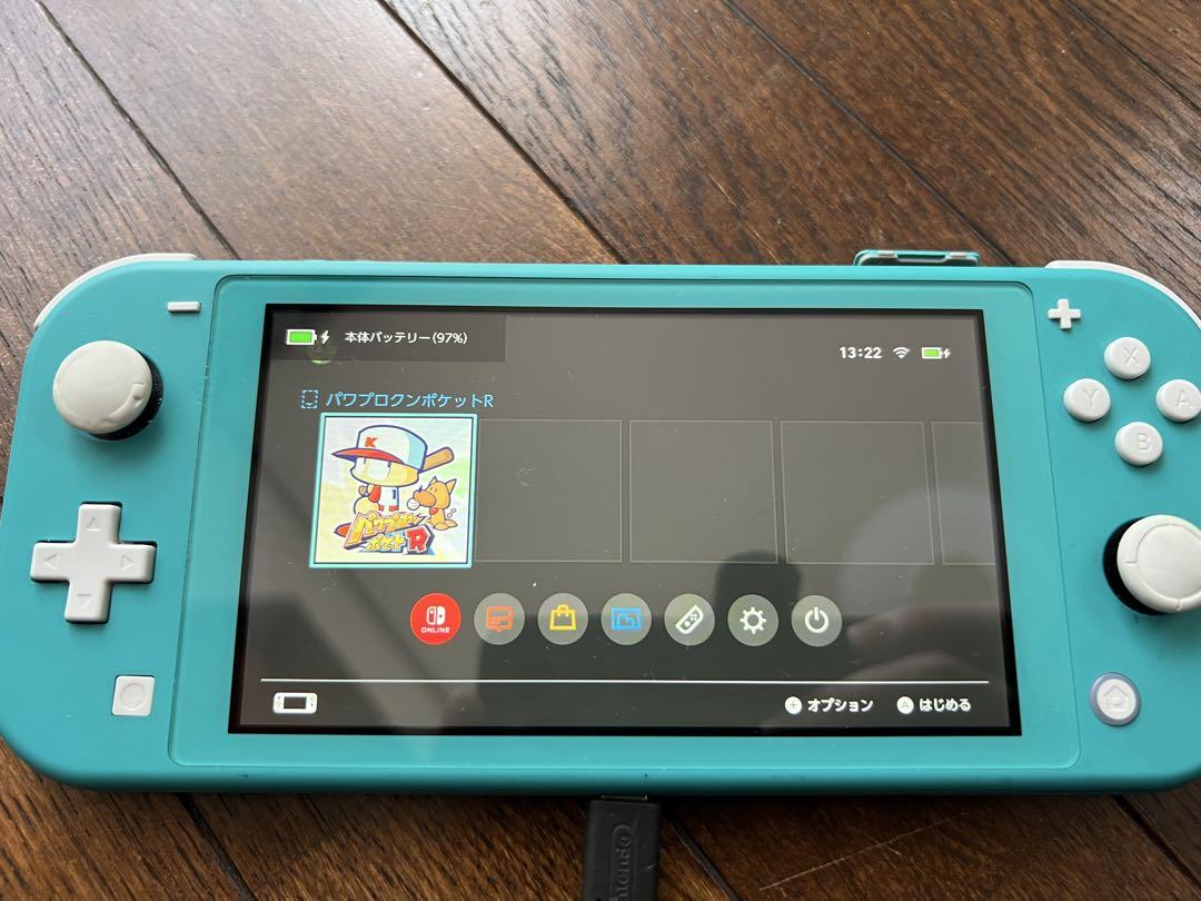 【送料無料】Nintendo Switch lite ターコイズ本体とアダプター