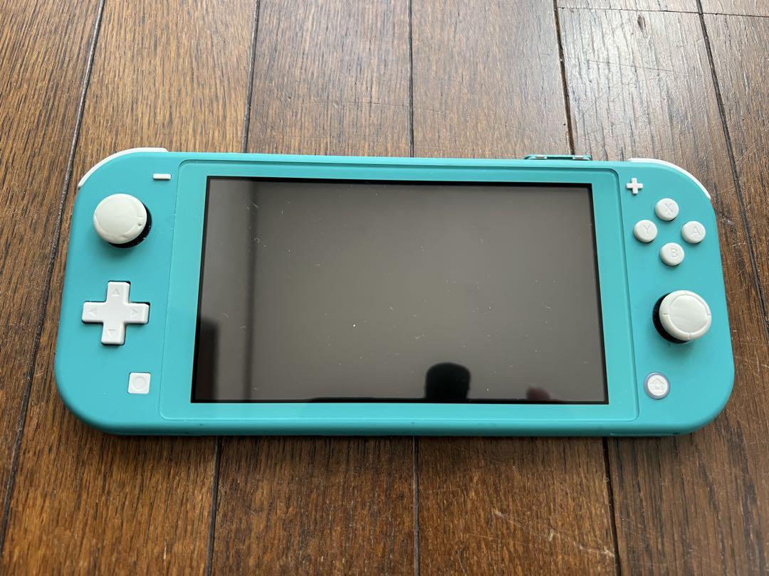 【送料無料】Nintendo Switch lite ターコイズ本体とアダプター
