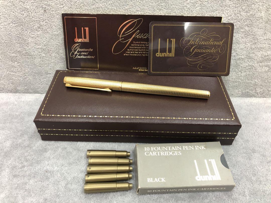 9456館　ダンヒル  dunhill  万年筆　ジェムライン　14k