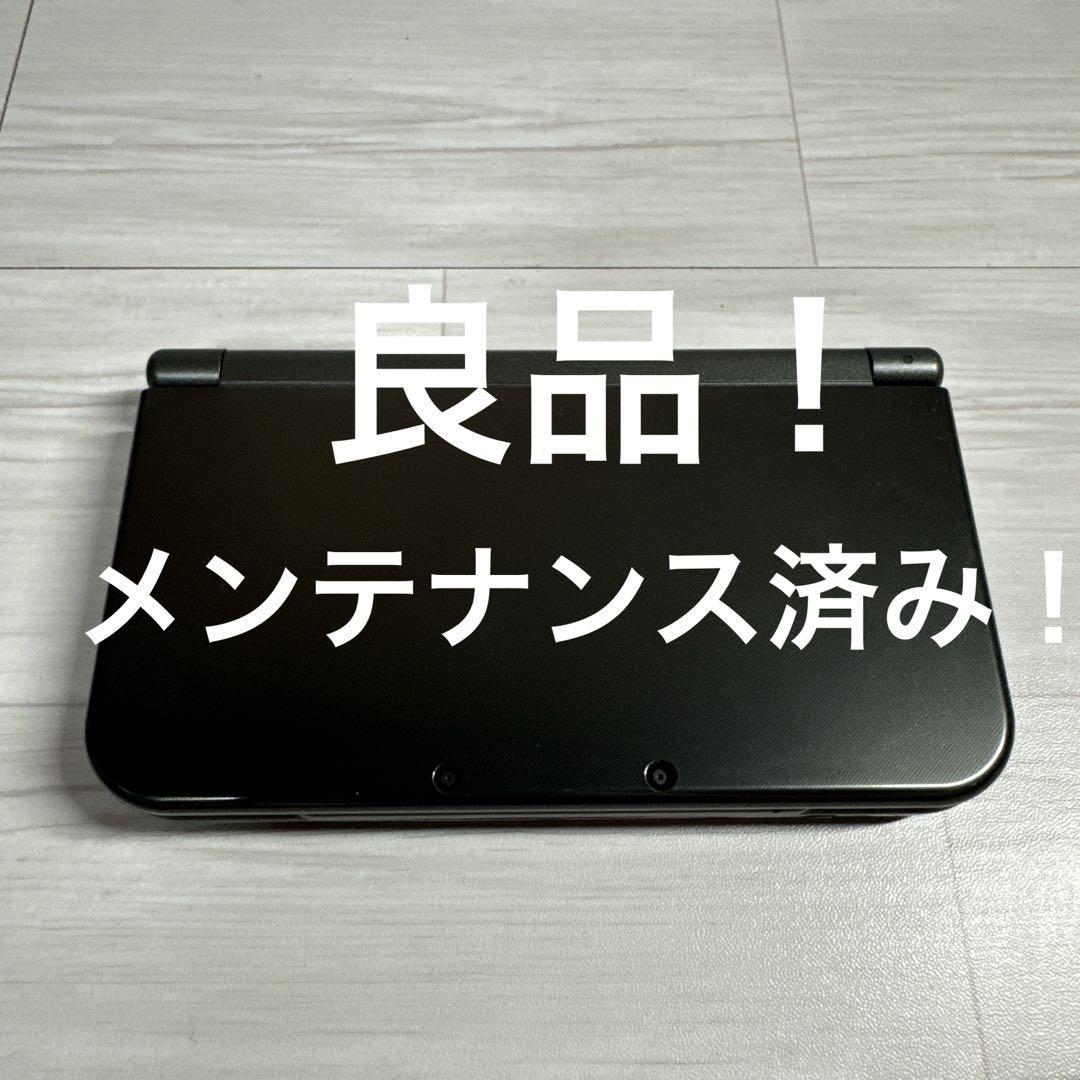 【良品】Newニンテンドー3DS LL メタリックブラック 黒 本体 画像1