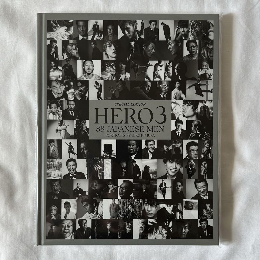 新品未開封☆HERO3図録☆羽生結弦 三浦春馬 佐藤健 吉沢亮パンフレット写真集