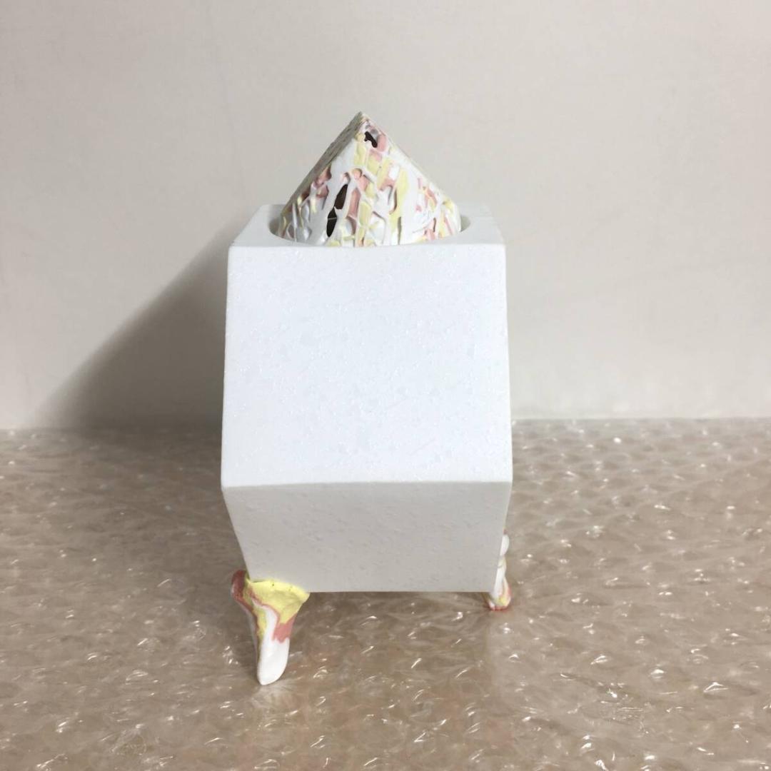 ○極美品 長江重和 香炉 オブジェ 置物 茶道具 瀬戸焼 現代アート